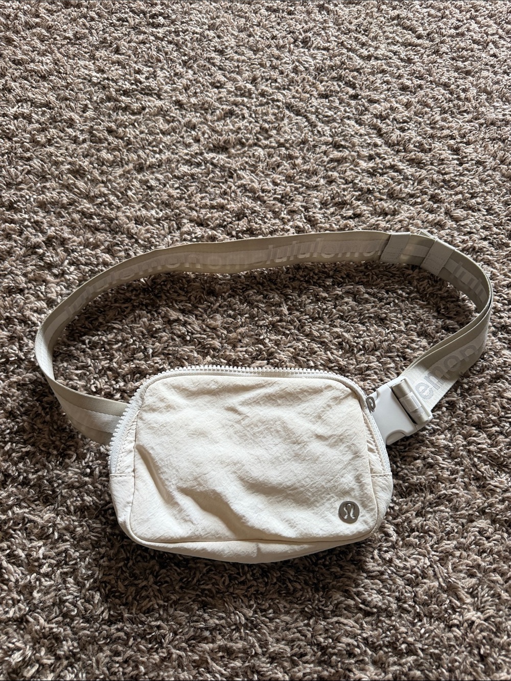 lululemon athletica Cream Crossbody Waist Pack